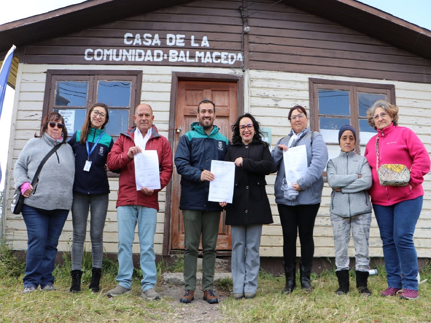 INICIAN CONSTRUCCIÓN “CASA DE LA COMUNIDAD” EN BALMACEDA