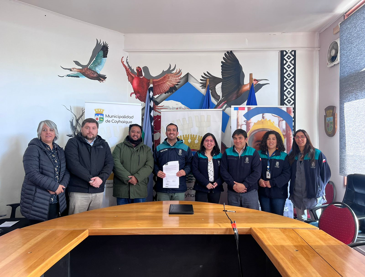 COYHAIQUE: PRIMERA COMUNA DE LA REGIÓN EN FIRMAR CONVENIO FOMIL EN CATEGORÍA AVANZADA